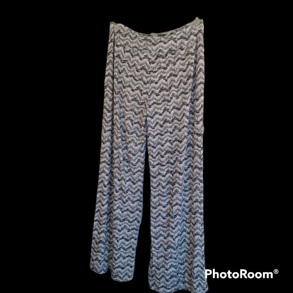 Vintage Printed Knit Boho Festval Leisure Lounge Pants sz 14/16 - Picture 2 of 6
